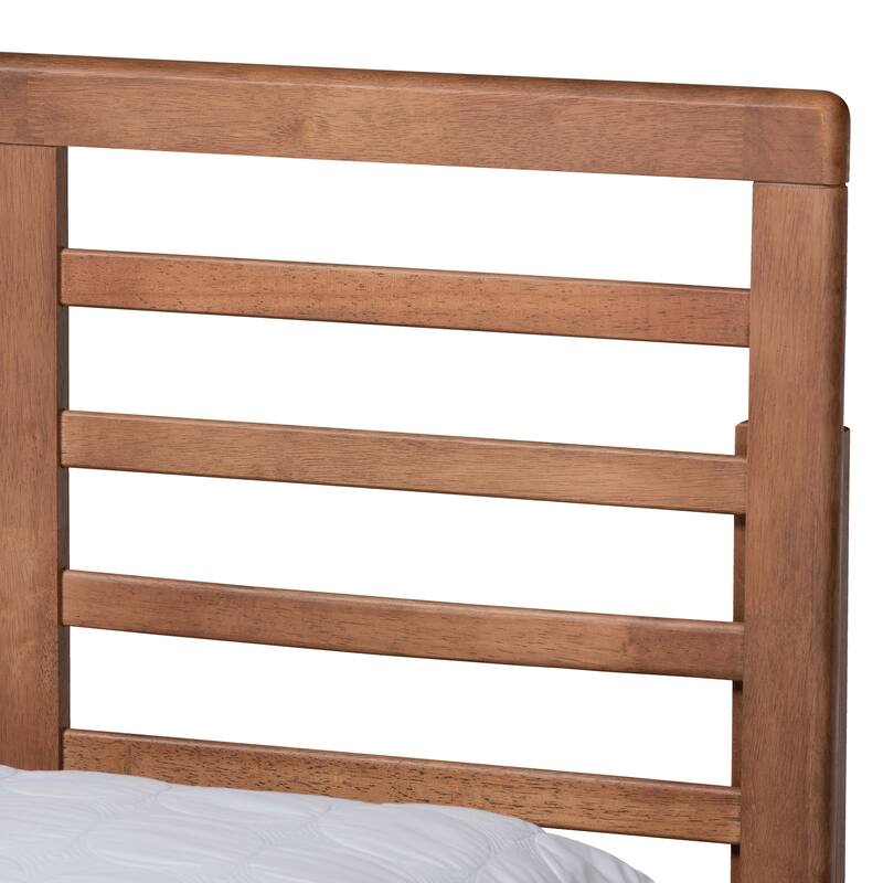 Piera Ash Brown Finished Wood 3-Drawer Platform Storage Bed