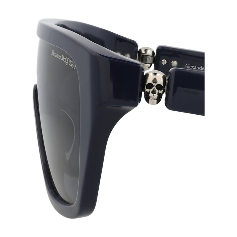 Alexander McQueen Shield-Frame Recycled Acetate Sunglasses - NS