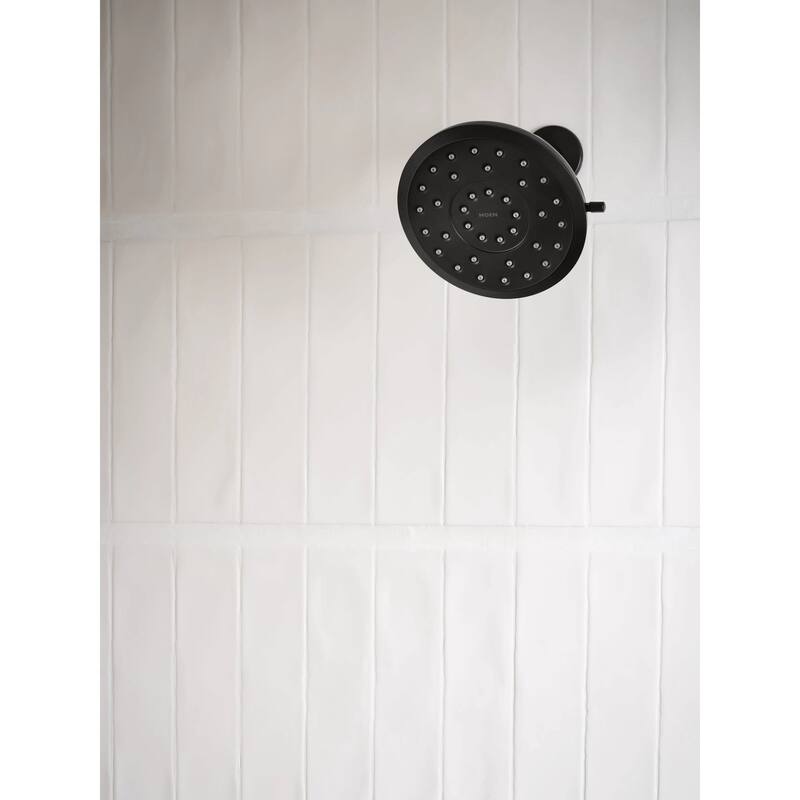 Moen 220R7EP Verso 1.75 GPM Multi Function Round Shower Head with
