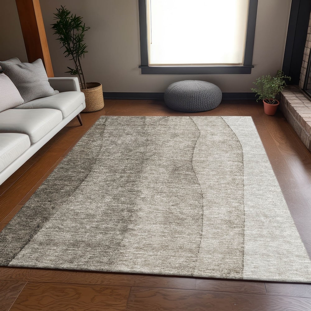 Premium Washable Super Soft Chunky Ombre Mayfield Rug