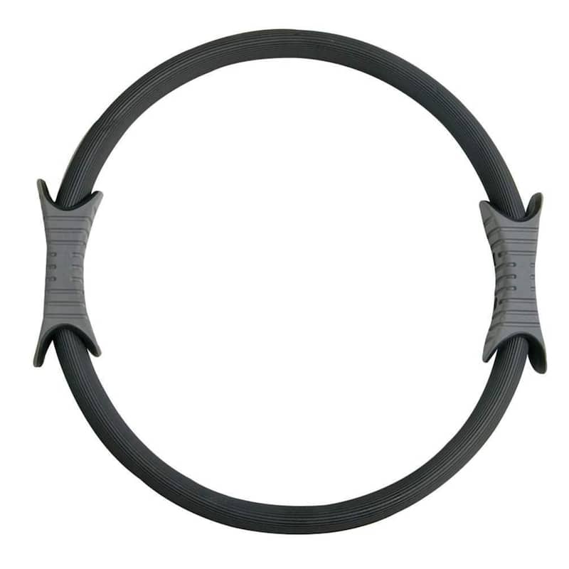 Power Systems 15" Pilates Ring, Exercise Ring with Foam Cover & 2 Molded Handles
