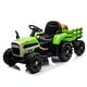 preview thumbnail 24 of 52, Ride on Tractor with Trailer, 24V Battery Powered Electric Tractor Toy, Remote Control, MP3, Bluetooth