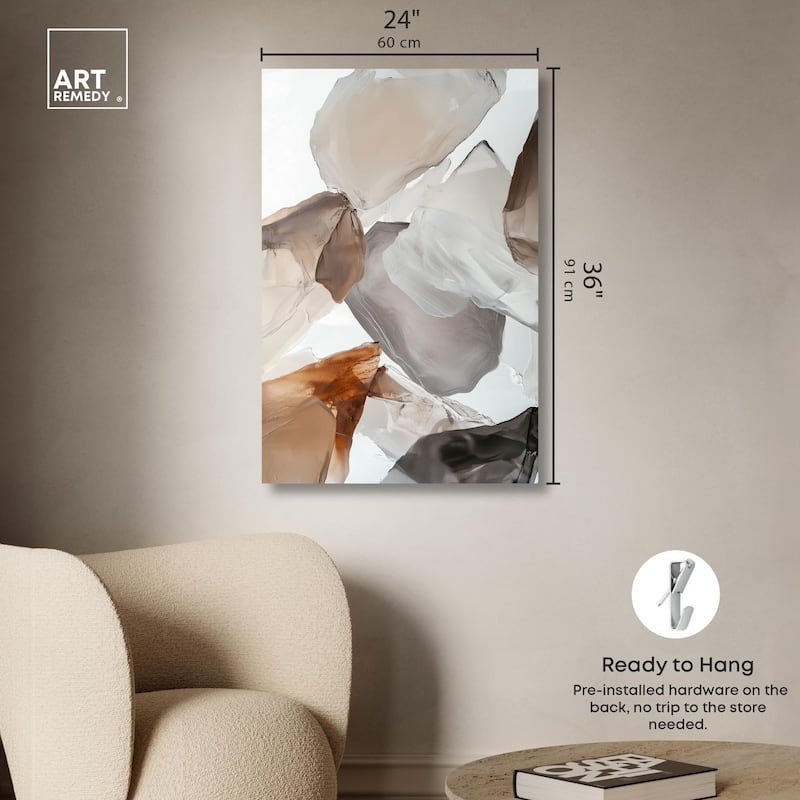 Remnants I Canvas by Art Remedy, Gallery Wrapped