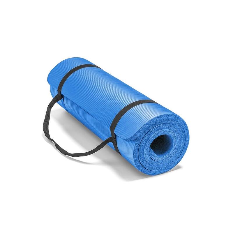 Non-Slip Exercise Pilates Yoga Mat - Blue