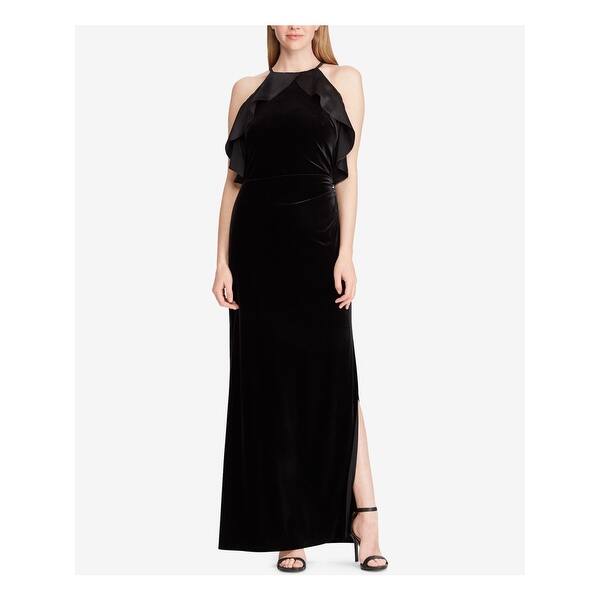 Shop Ralph Lauren Black Sleeveless Maxi Dress Size 8 Overstock