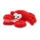 preview thumbnail 1 of 4, DolliBu I LOVE YOU Googly Eyes Soft Plush Red Crab with Red Heart - 14 inches
