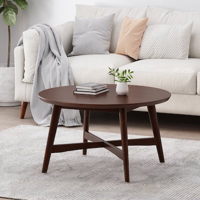 Behrens Indoor Wood Coffee Table by Christopher Knight Home