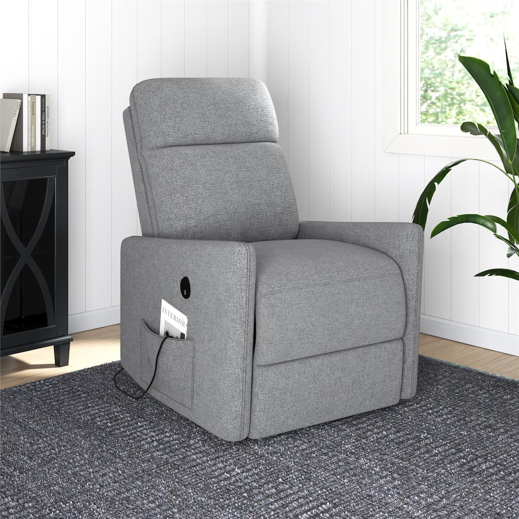 DHP Kai Power Recliner Chair with 8 Zone Massage and Lumbar Heat