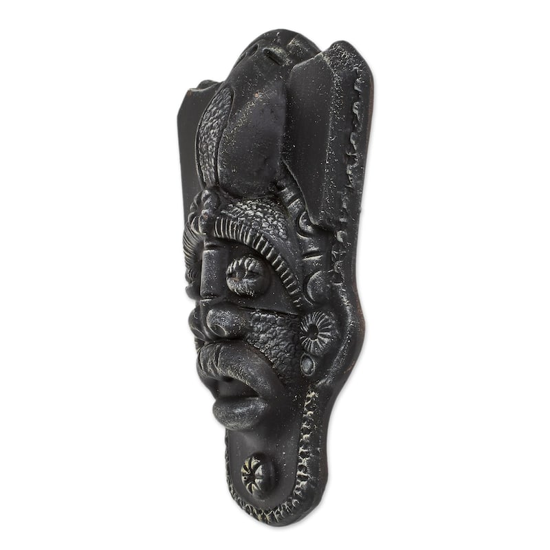 Novica Handmade Honor The Ancients Resin Mask