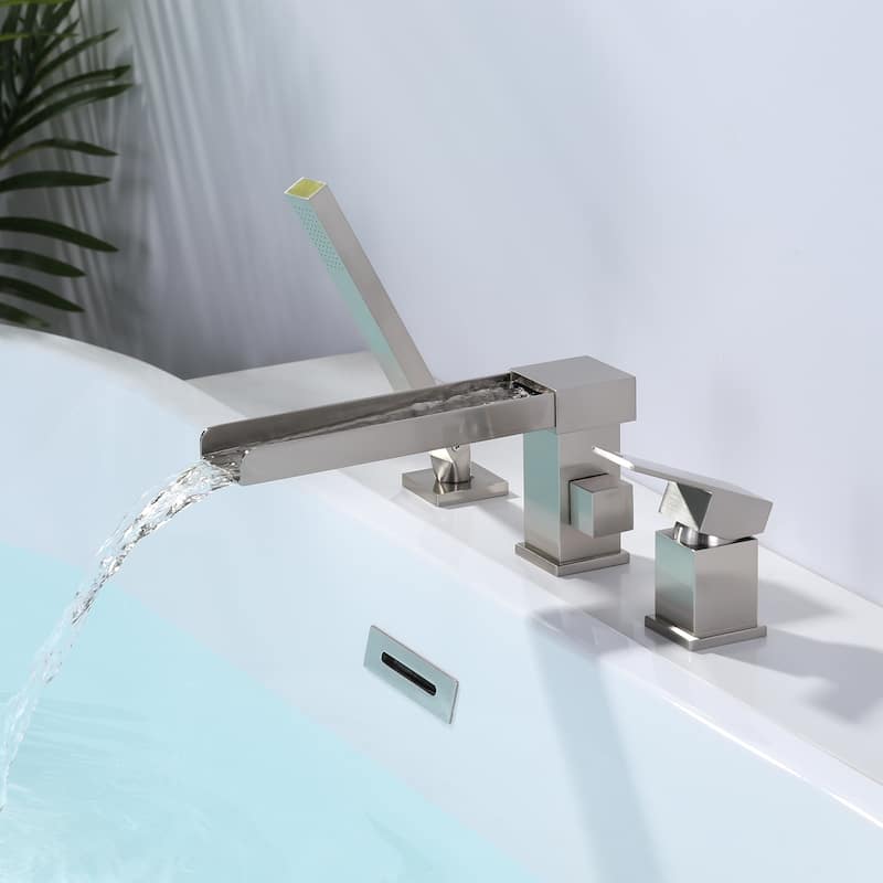 Single-Handle Deck-Mount Tub Faucet