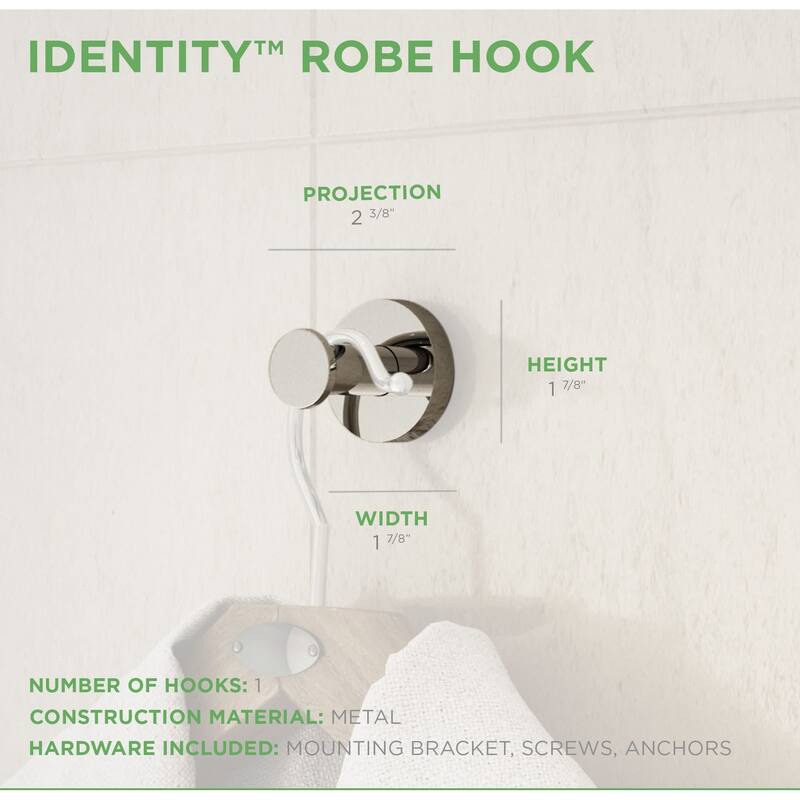 Symmons Identity Single Robe Hook