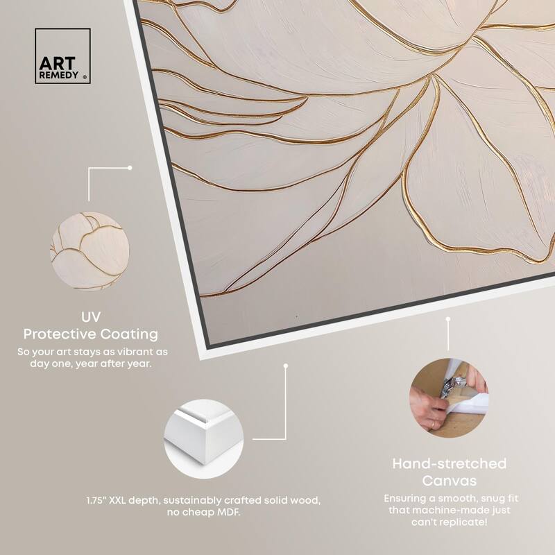Sculpted Shards II Canvas by Art Remedy