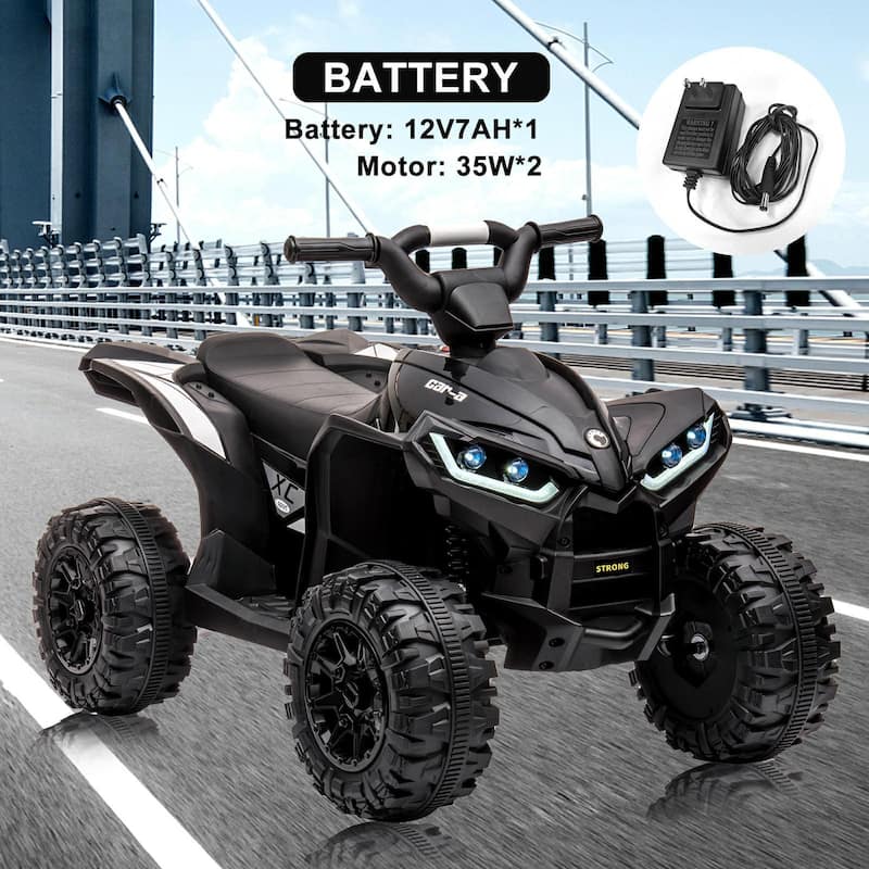 Kids Ride On Car, Electric ATV with Parent Remote Control