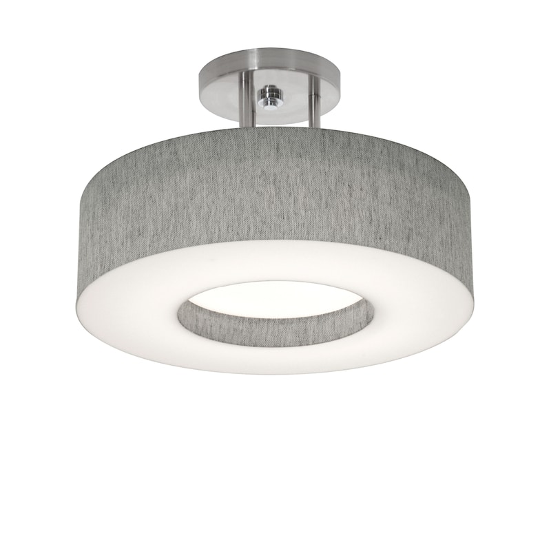 AFX Montclair 12'' Semi-Flush - Grey