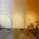 preview thumbnail 4 of 6, 70 inch RGBCW Modern Arc Floor Lamp with Remote - 70 inch