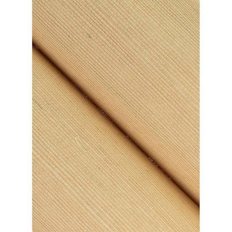 A-Street Prints Weici Apricot Sisal Grasscloth Wallpaper