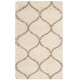 preview thumbnail 84 of 164, SAFAVIEH Hudson Shag Ogee Trellis 2-inch Thick Area Rug 2' x 3' - Ivory/Beige - Rectangle
