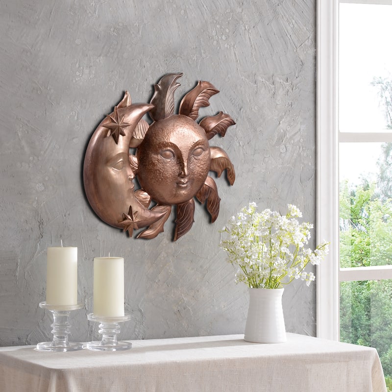 Eclipse Hanging Wall Decoration - 21" - Copper Finish