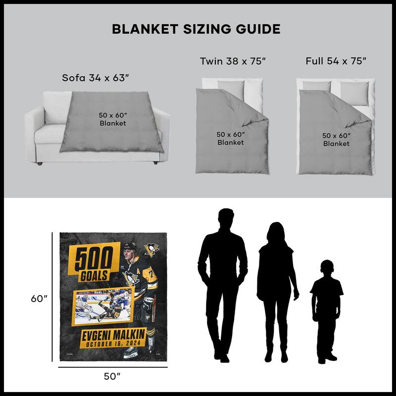 NHL Player Silk Touch Throw Blanket