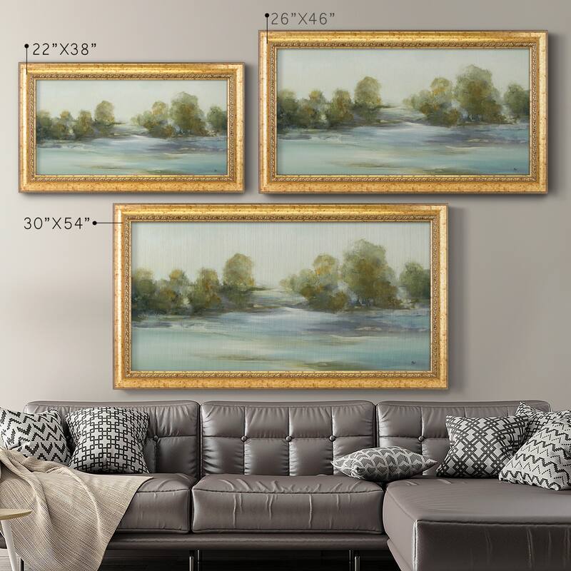 Soothing Scenery III Premium Framed Canvas- Ready to Hang
