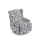 preview thumbnail 41 of 139, 29'' W Pattern Swivel Manual Push Back Recliner Chair Set of 2