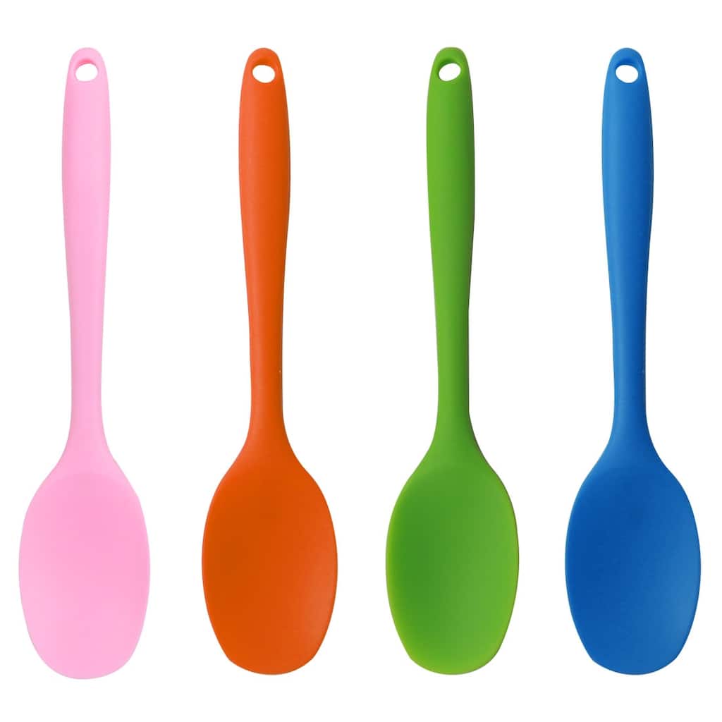 4 Pcs Silicone Spatula Heat Resistant Non Stick Kitchen - 8.3" x 1.57"(L*W)
