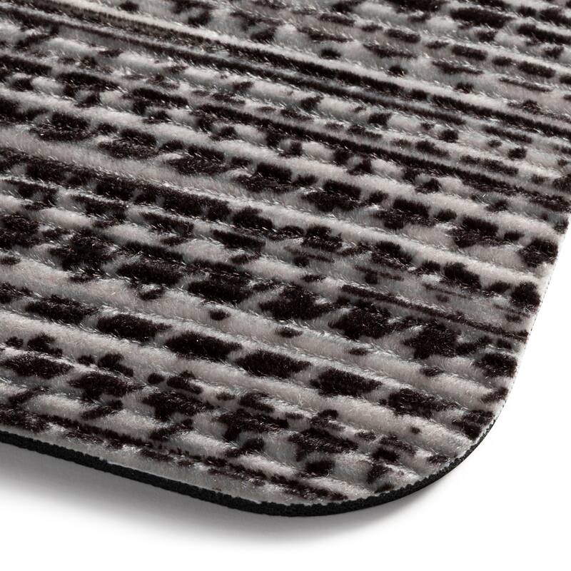 SoHome Smooth Step Houndstooth Machine Washable Utility Mat, 24"x35"