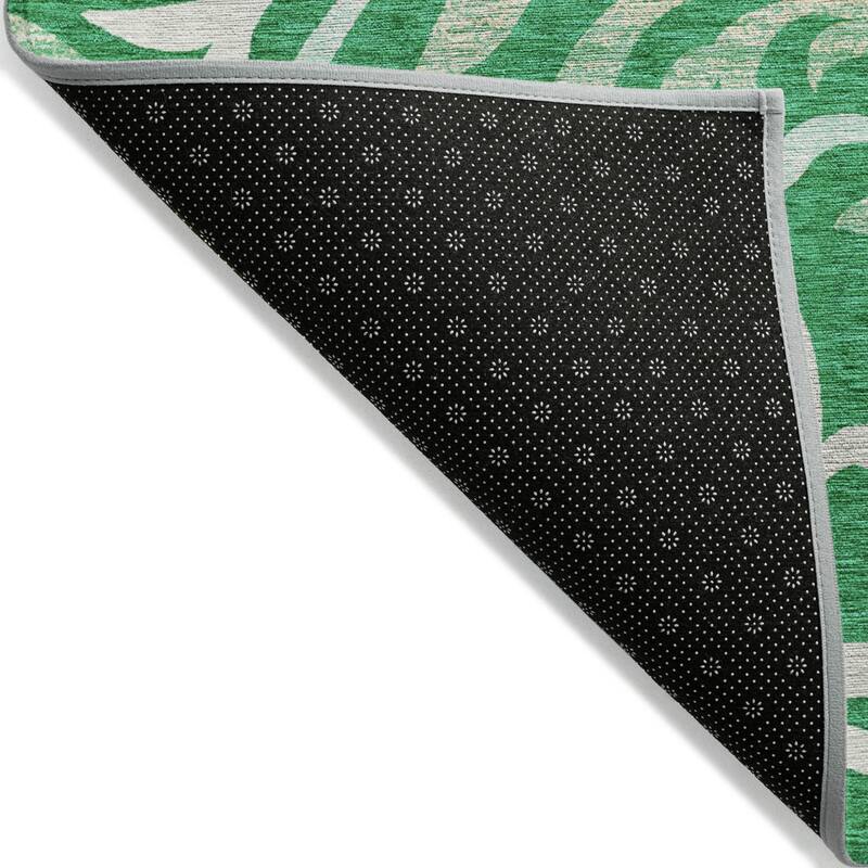 HomeRoots Floral Transitional Rectangle Outdoor Rug