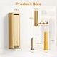 preview thumbnail 18 of 32, Folding Coat Hooks, 4Pcs Foldable Heavy Duty Wall Hooks