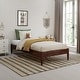 preview thumbnail 139 of 197, AFI Pasadena Basic Platform Bed Frame Walnut - Twin