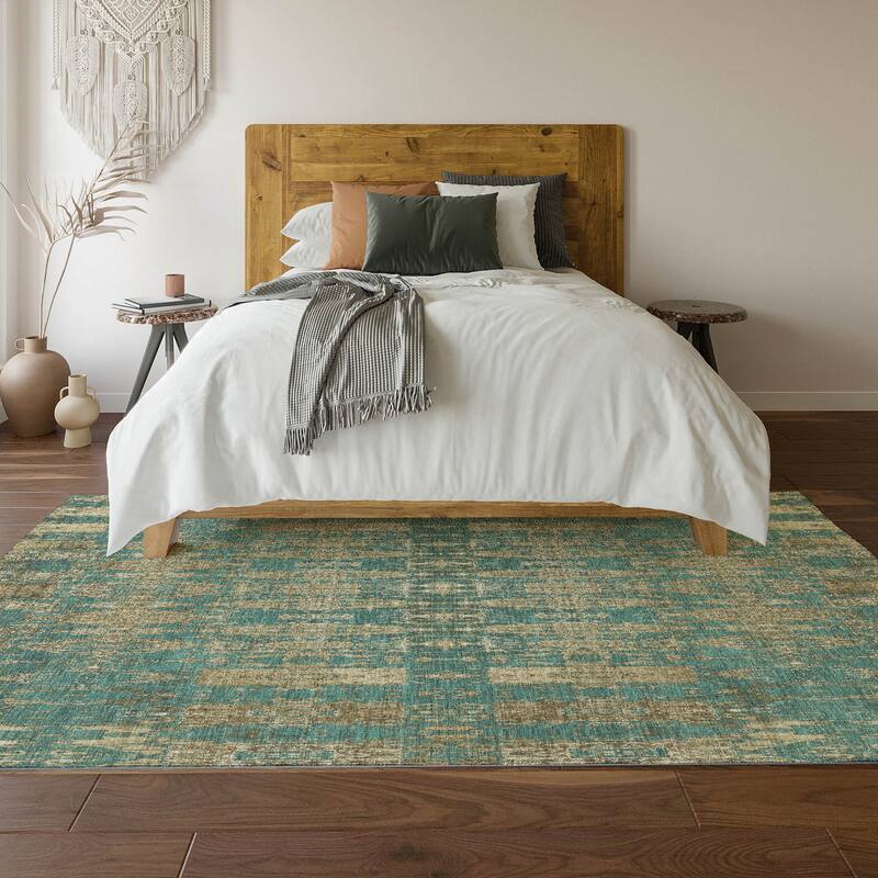 Premium Washable Super Soft Distressed Ombre Mayfield Rug