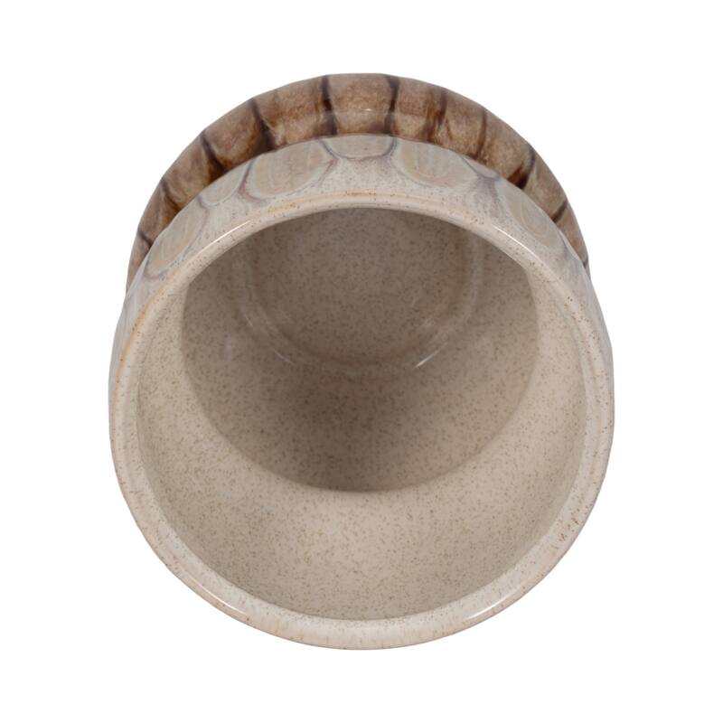 Sagebrook Home Mandara Small Vase - Multi-color, Ceramic, Brown, Novelty, Elegant Design for Modern Living