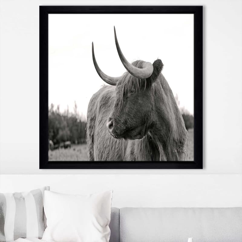 "On the Ranch I (Square)" Print on Acrylic