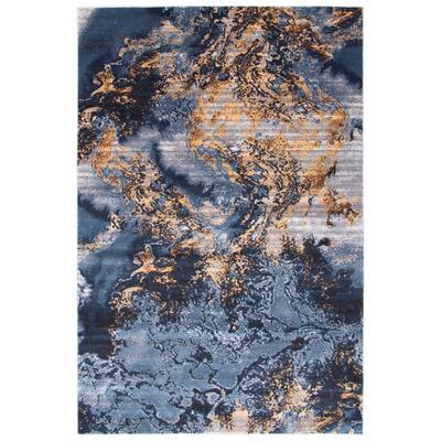 ECARPETGALLERY Sky Marble Modern & Contemporary Rug
