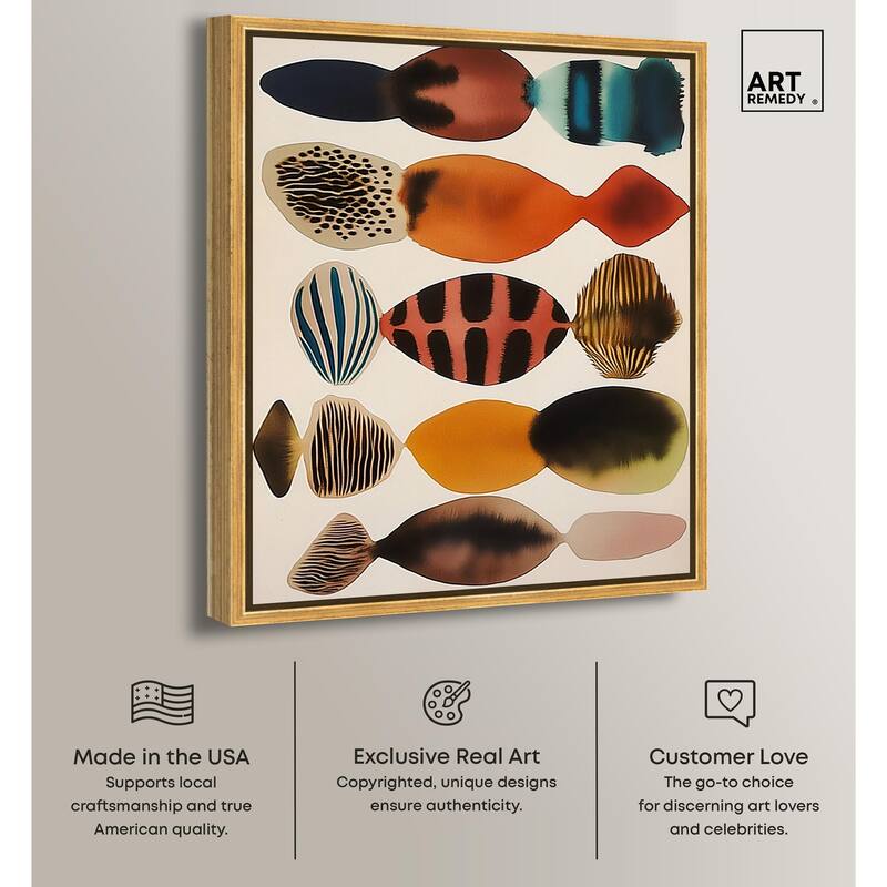 Biomorphs II Canvas by Art Remedy