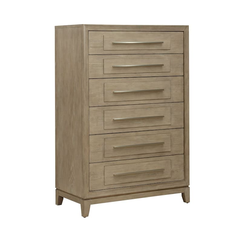 Liberty Furniture Brentwood Dresser, Mirror, or Chest in Sandstone Brown