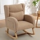 preview thumbnail 1 of 80, HOMYKA 28" Wide Rocking Chair for Nursery