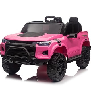 Battery-Powered 24V Ride-On Truck for Kids, Dual Seating, Parent Control, 10AH Battery, Suspension, LED & Music