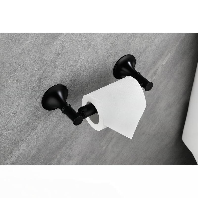 6 Piece Bathroom Towel Rack Set Wall Mount