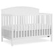 preview thumbnail 1 of 3, Dream On Me Storybrooke 5 in 1 Convertible Crib - White White