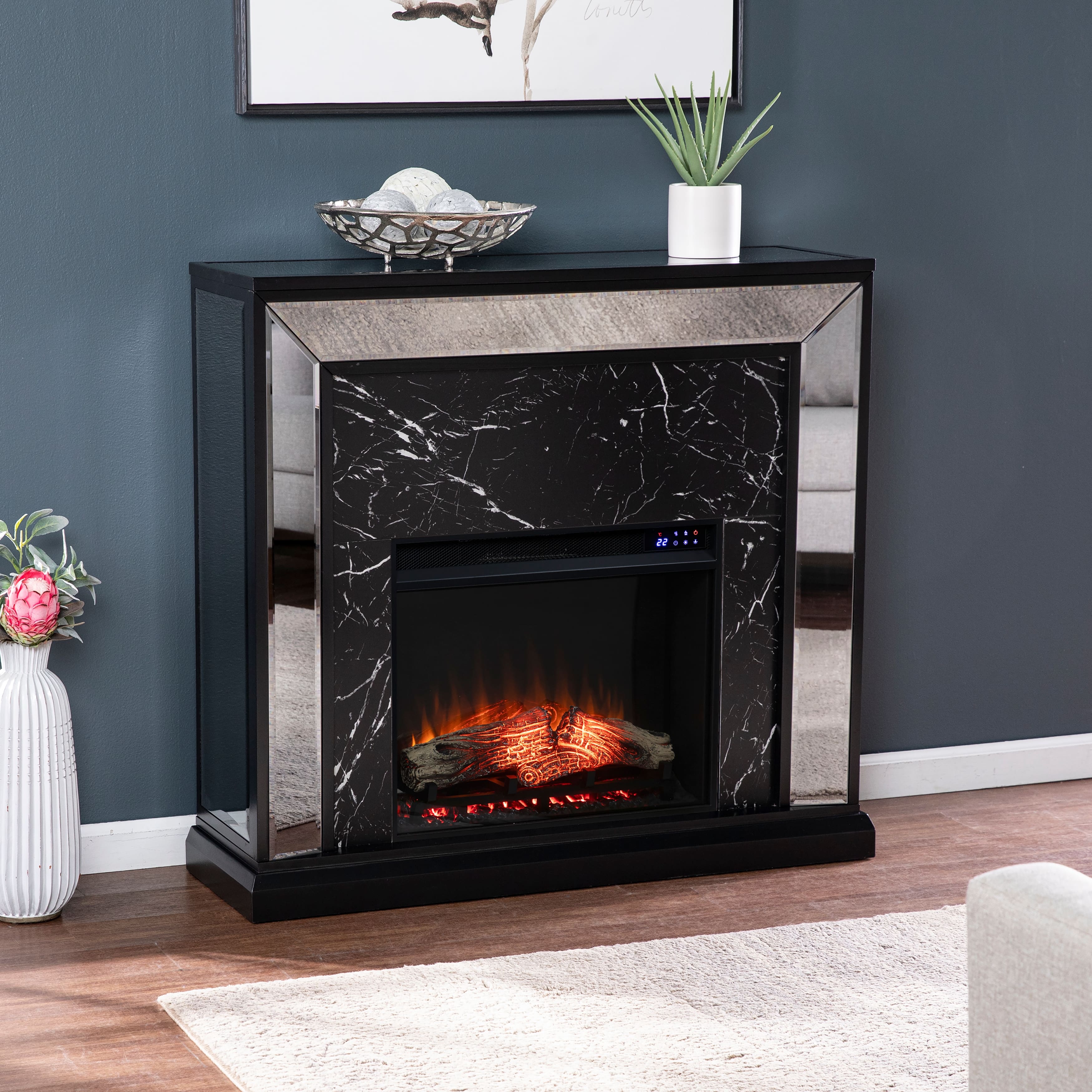 Option Mirrored Reflector Firebox