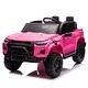 preview thumbnail 41 of 116, 24V Kids Ride-On Pickup with Remote Control, 4WD, Bluetooth, USB, MP3, High-Gate Design & Adjustable Speed. Rose Red