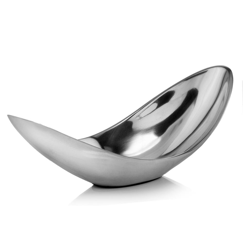 HomeRoots Charming Buffed Twisted Bowl