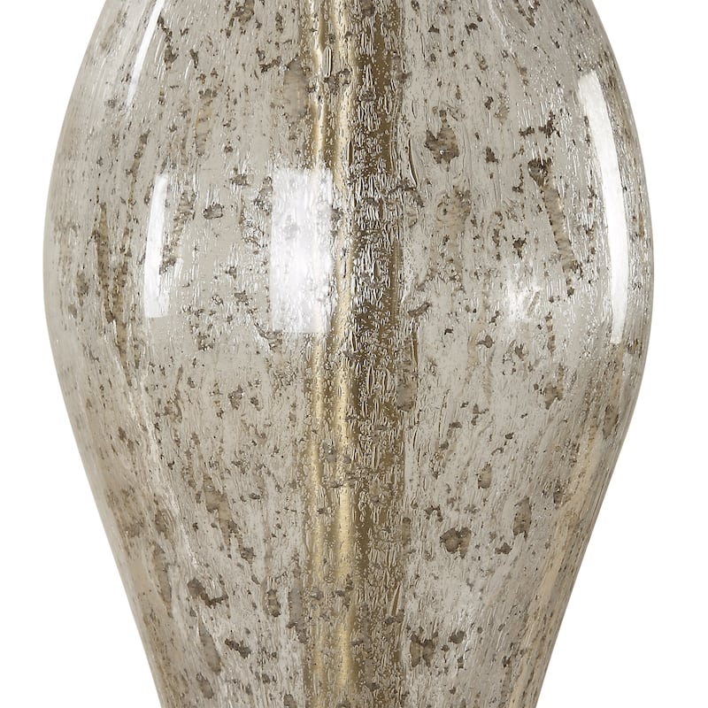 Uttermost Out Of Time Seeded Glass Table Lamp - 29.75" H X 16" W X 16" D