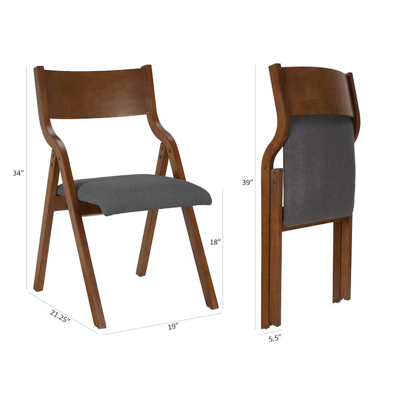 Upholstered folding Dining Chair