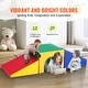 preview thumbnail 5 of 12, Single Tunnel Climber, Toddler Playset, Foam Climbing Blocks for Toddlers, Kids Tunnel Maze with Stairs and Ramp