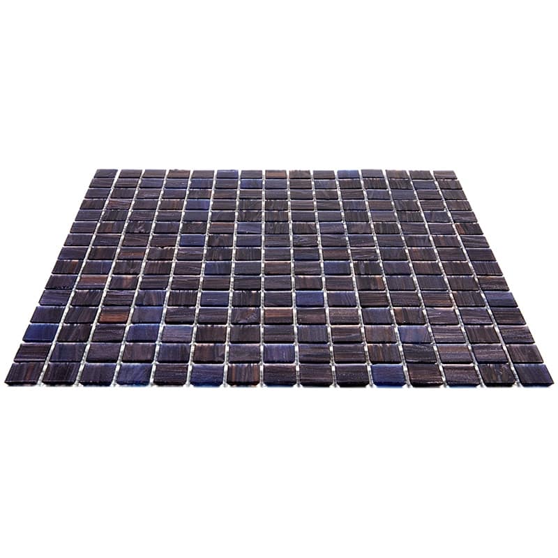 Apollo tile 12" x 12" Celestial Glossy Deep Indigo Blue Glass Tile (20 sq ft/case) - 20 Pack