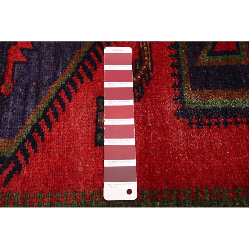 ECARPETGALLERY Hand-knotted Anadol Red Wool Rug - 4'2 x 6'9