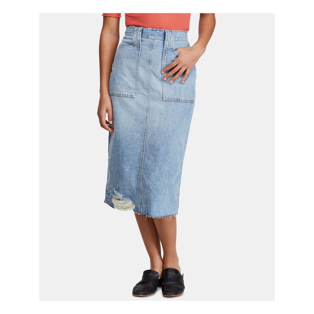 jean skirt size 0
