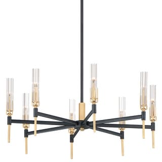 Maxim Flambeau 8 Light 33" Wide Chandelier